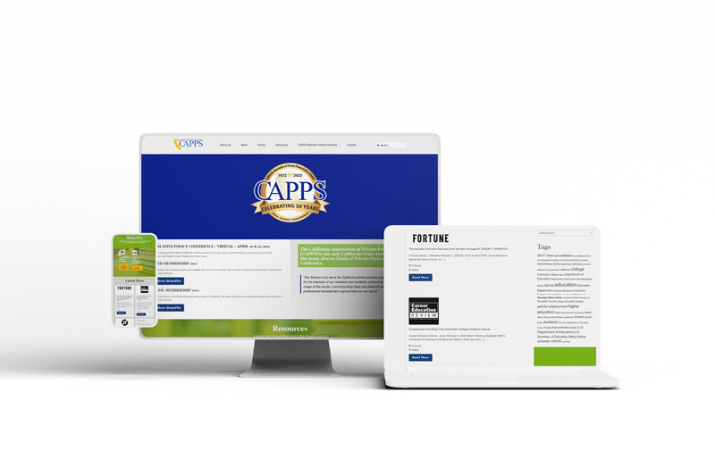 CAPPS Online Responsive Web Design